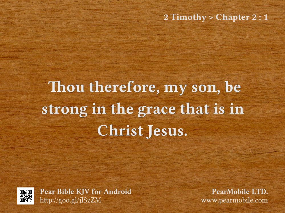 2 Timothy, Chapter 2:1